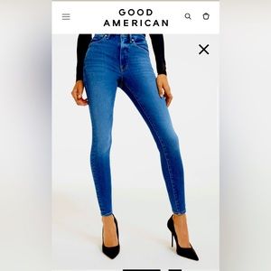 Good American Good Waist High rise jeans
